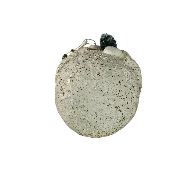 Department 56 Father Frost Roly Poly Santa Claus Belsnickle Stars Round Tree - Picture 3 of 8